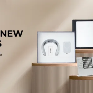 RelaxSync Neck Massager Power Bank( comes with power-bank feature set)